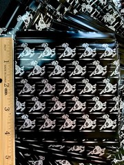 BaggiesSince1987 – 4040 Design Zip Bags 4X4 OPAQUE METALLIC CHOOSE, READ DETAILS