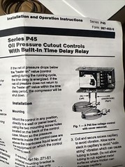 Johnson Controls P45NCA-12 Lube Oil Protector. New In Box.