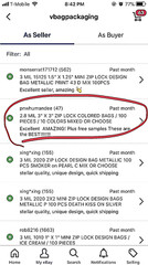BaggiesSince1987 – 3030 Zip Color Bags 3″ X 3″ 100PCS MIX OR CHOOSE, READ DETAIL