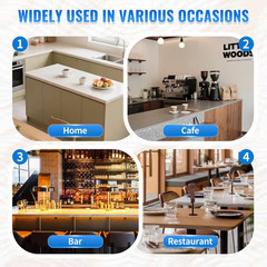 14 In. 100 Lbs./24H Built-In or Freestanding Half Size Cubes Ice Maker with 30 L