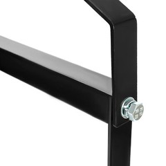4 Pack Black Cargo Shipping Container Shelving Shelf Brackets Universal Fitment