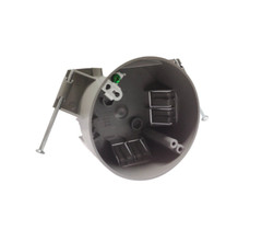 25-Pack 4 inch Round Electrical Ceiling Box w/Grounding 20 Cu In ETL Certified