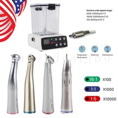 Dental Brushless Electric Motor For Practice/1:1 1:4.2 1:5 Fiber Optic Handpiece