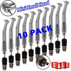 1-10 xSmall Head NSK Style Dental High Speed Handpiece with 4Hole Coupler