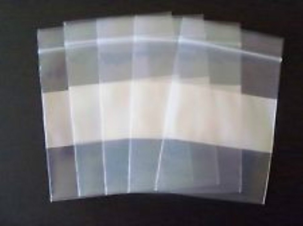 100 2″x3″small white block zip bags 4mil HEAVYDUTY