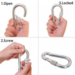 Magnet Fishing Kit 1200lbs Pulling Double Sided Fishing Magnet 2.64″ Dia