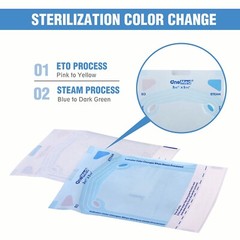 4000(20 Boxes) Self Sealing Sterilization Pouches Autoclave Pouch-2.75″x9″