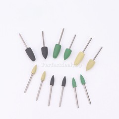 Dental Silicone Resin Base Acrylic Polishing Bur Dental Lab Diamond Polish SM
