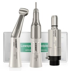 Dental Low Slow Speed Handpiece Contra Angle Straight Air Motor E-type 2/4 Holes
