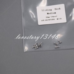 1 Bag Dental Orthodontic Crimpable Hook Medium Type 10 Pcs Per Bag
