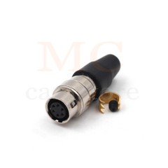 Hirose 6 pin Female Socket HR10A-7J-6S connector