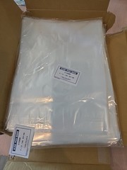 600 CLEAR 9 x 12 FLAP LOCK PLASTIC POLY BAGS T-SHIRT APPAREL ULINE 1 MIL