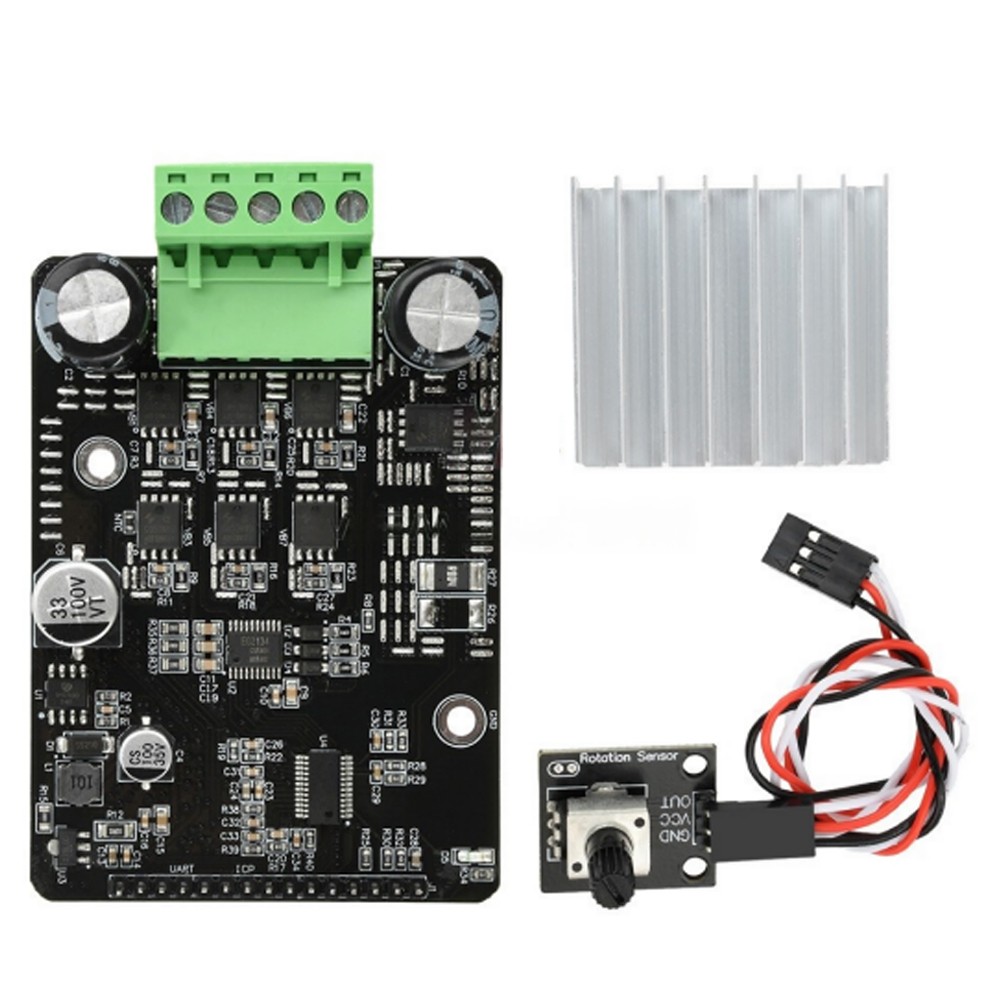 DC 6-80V BLDC 3-Phase DC Brushless Motor Controller 1600W 50A PWM Motor Driver