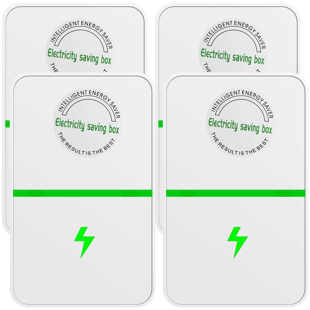 2PcsEnergy Saving Device Stopwatt Electricity Saving Box Stabilize VoltageDevice