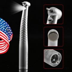 Dental High Speed Fiber Optic Handpiece Standard Head fit Kavo LED Coupling 4/6H