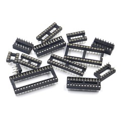 6/8/14/16/18/20/24/28/40 Pin DIL IC Sockets Integrated Circuit Socket DIP Holder