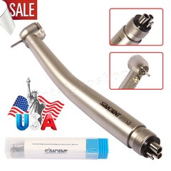 10X KaV Style Dental Fiber Optic LED High Speed Handpiece Internal 3 Spray 4Hole