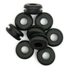Rubber Grommet to fit 5/8″ Hole 1/8″ Thick Panel – 3/8″ Inner Diameter