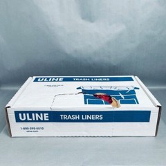 Uline Biohazard Trash Liner 10 Gallon 1.2 mil Total of 180 Bags
