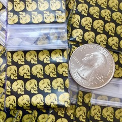 BaggiesSince1987 – 125125 Design Zip Bags 100PCS METALLIC 45DSN MIX, READ DETAIL