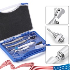 PANA MAX Dental High & Low Speed Handpiece Kits 4 Holes Push Button Air Turbine