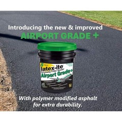 NEW 4.75 Gal. Airport Grade Asphalt Driveway Filler Sealer One-Coat Formula