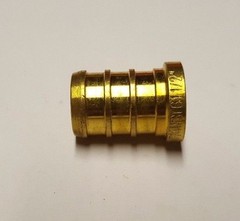 25 PIECES 1/2″” PEX PLUG (END CAP) – BRASS CRIMP FITTINGS (LEAD-FREE)