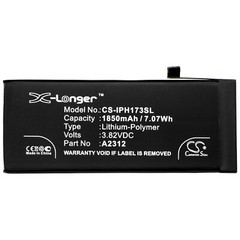 Battery for Apple A2312,iPhone SE 2 P/N: A2312 1850mAh 7.07Wh