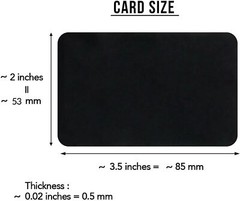 Sentimental Engraved Grandpa Wallet Insert Gift Card Message of Love & Gratitude