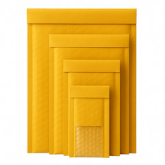 25-500Pc Kraft Bubble Mailer Padded Shipping Envelope Bags Self Sealing All Size