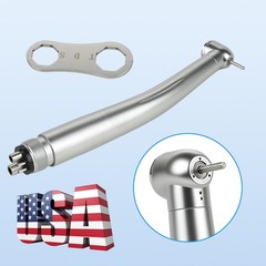 10pcs SANDENT NSK PANA MAX Style Dental High Speed Handpiece Push Button 4 Hole
