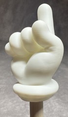 Custom 3D Printed Cartoon Hand Pointer Stick for Influencers Content Creators