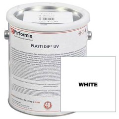 Plasti Dip, 1 Gallon Can, UV Concentrate (unthinned), Matte – WHITE