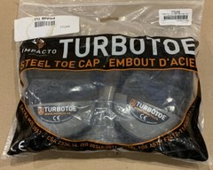 Impacto TURBOTOE Steel Toe Cap Overshoe Grey XS XSmall Size: M4-5, W6-7