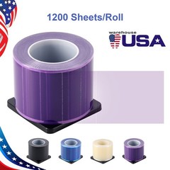Dental Medical Tatoo Covers Barrier Film Sticky Wrap 4″ x 6″ (1200 Sheet) Roll