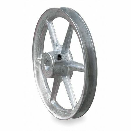 Congress Ca0900x075kw 3/4″ Fixed Bore 1 Groove Standard V-Belt Pulley 9.00″ Od