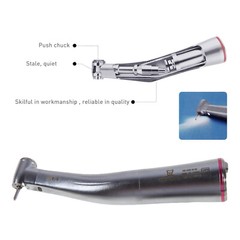 Dental 1:5 Fiber Optic Contra Angle Increase Internal Four Spray LED Handpiece