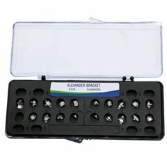 10×Dental Orthodontic Alexander Brackets With 345 Hooks 018&022 20pcs/pack