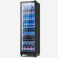 Yeego 12.36 Cu.ft Commercial Display Beverage Refrigerator Cooler For Beer,Cola