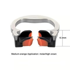 Dental Matrix Bands Ring Sectional Matrice Clamp Fit Garrison Palodent V3 System