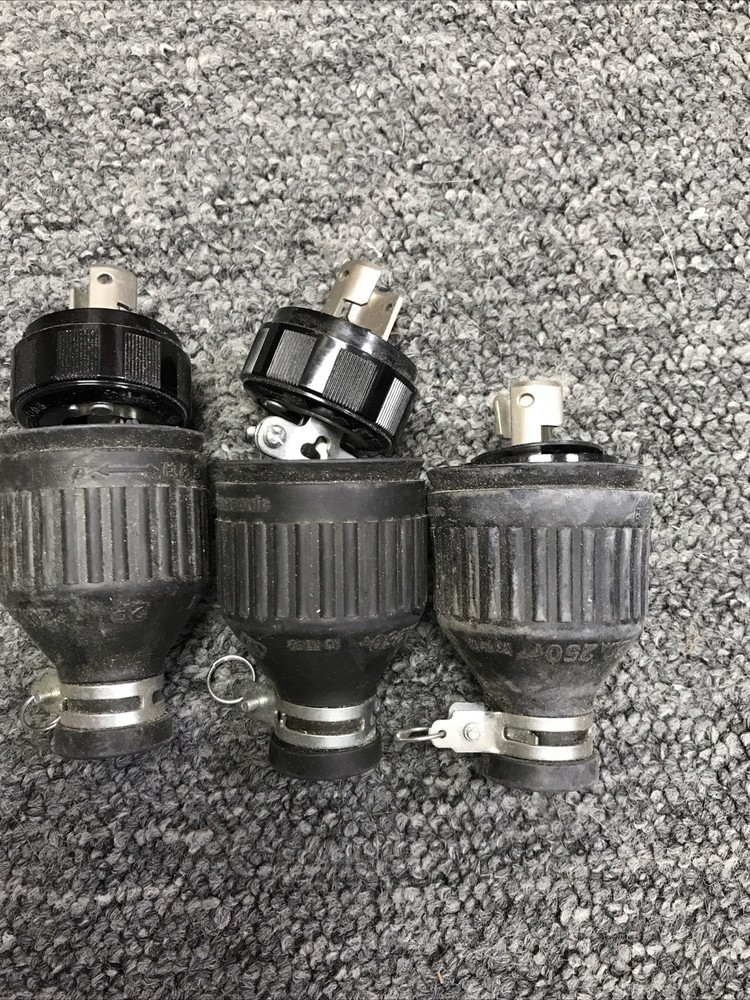 Panasonic WF8220K Waterproof Plug. Lot Of 3. Listed as used are new without box