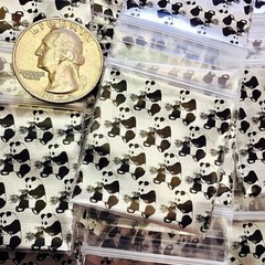BaggiesSince1987 – 1515 ZIP SEAL DESIGN BAGS METALLIC GIRLY DESIGN, 👀Details🔽