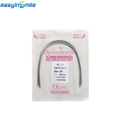 100pcs Dental Orthodontic NITI Arch Wires round natural super elastic Wire 16/20