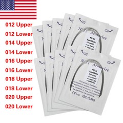 Dental Orthodontic Super Elastic Niti Arch Wire Round Ovoid Form Archwire All