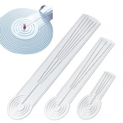 DAFENCHI 3in1 Mandala Ruler Tool with Holes, Mandala Dot Art Circle Maker, Co…