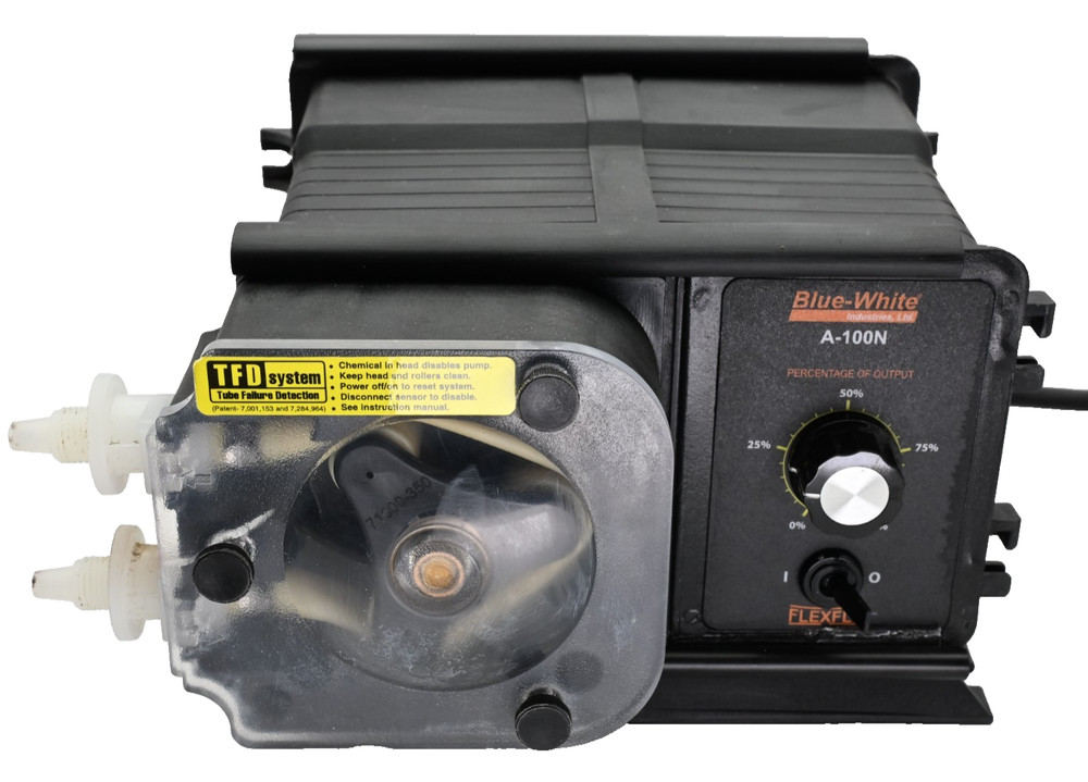 FLEXFLO A-100N A1N30A-7T Peristaltic Metering Pump 60RPM, 50PSI, 95 GPD, 115VAC