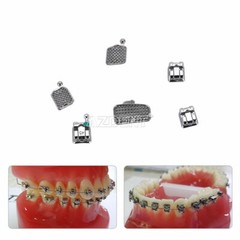 AZDENT Dental Orthodontic Self-Ligating Brackets Mini Roth.022 Metal Brace