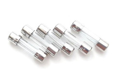 SET OF 5 NEW T0.5AL250V FUSES T0.5AL 250V 5mm x 20mm 0.5A SLOW BLOW