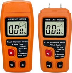 Digital LCD Wood Moisture Meter Detector Tester Wood Firewood Paper Cardboard
