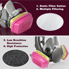 1 Pair Respirator Cartridge/Filter 60926 for 6000, 6800 and FF-400 Series Masks